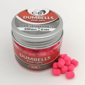 Dumbells Pop-ups Krill 6mm 100 Buc.
